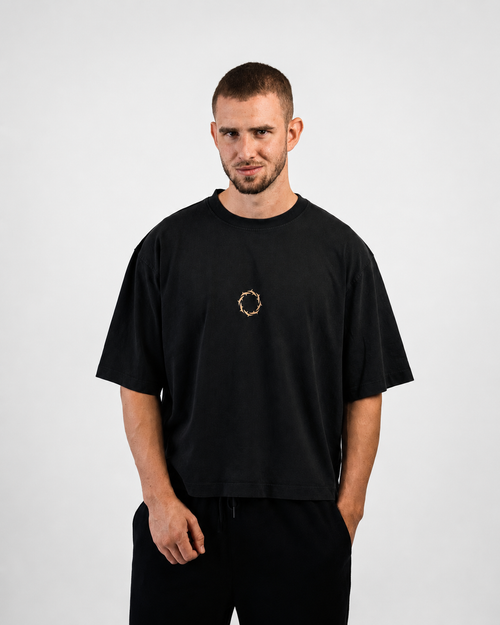 The Fearless Tee - Washed Black